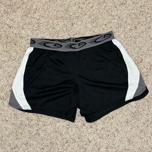 Champion Black and White Performance Shorts